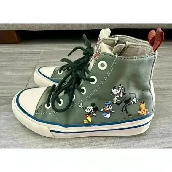 Disney X‎ Zara Mickey Mouse and Friends Hi Top Sneakers - Picture 5 of 7